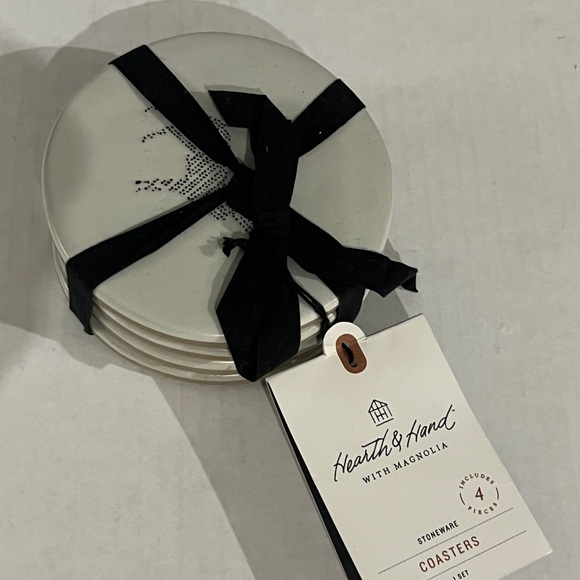 Hearth & Hand with Magnolia Coasters NWT - Picture 3 of 6